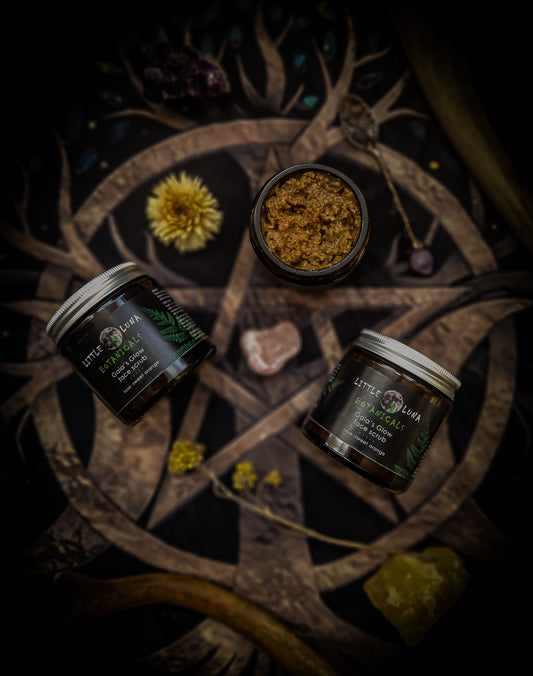 Gaia's Glow face scrub