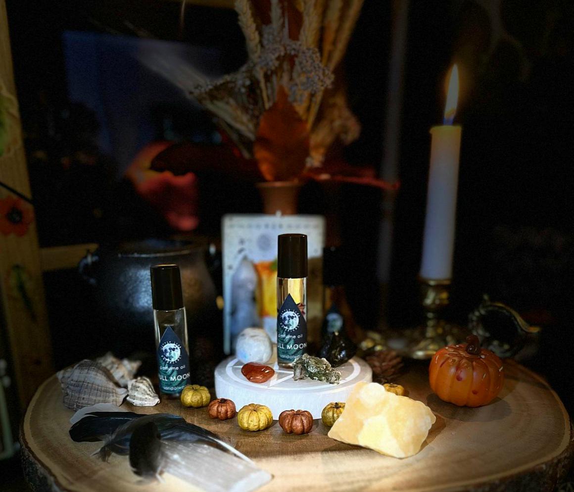 FULL MOON Ritual oil | Vanilla, Sandalwood & Rose | 10ml