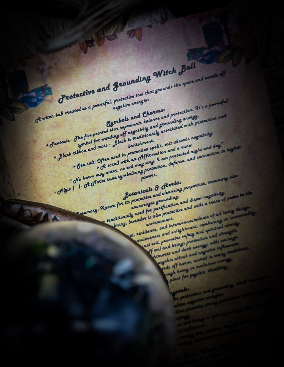 Protective and Grounding Witch Ball