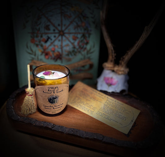 SPRING - Ritual of Renewal and Growth Candle