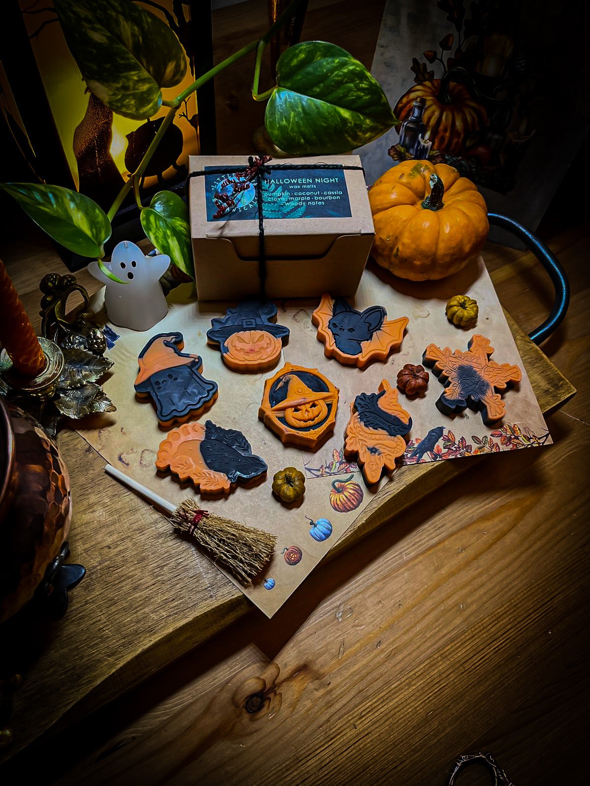 Halloween Night | Pumpkin, Coconut, Cassia, Clove, Maple, Bourbon & Woody Notes