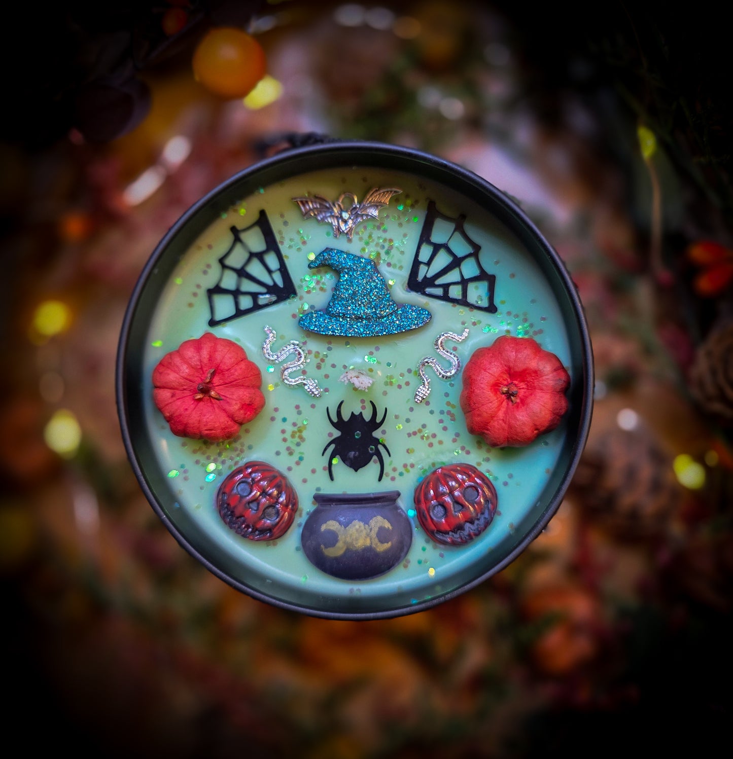 HOCUS POCUS | Crystal Infused & Decorated Scented Candle