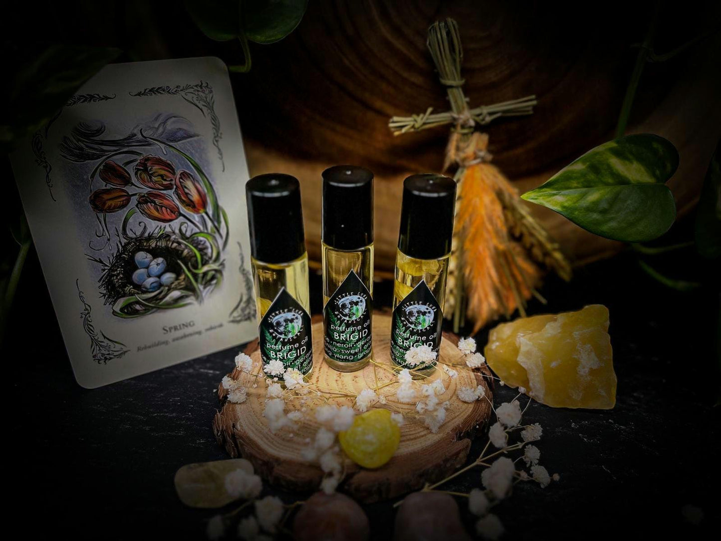 BRIGID Perfume oil | Sweet orange, Rose geranium, Vanilla, Ylang-ylang, Grapefruit | 10ml