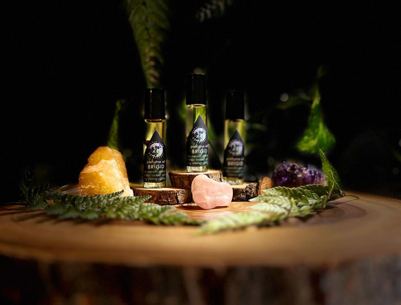 BRIGID Perfume oil | Sweet orange, Rose geranium, Vanilla, Ylang-ylang, Grapefruit | 10ml
