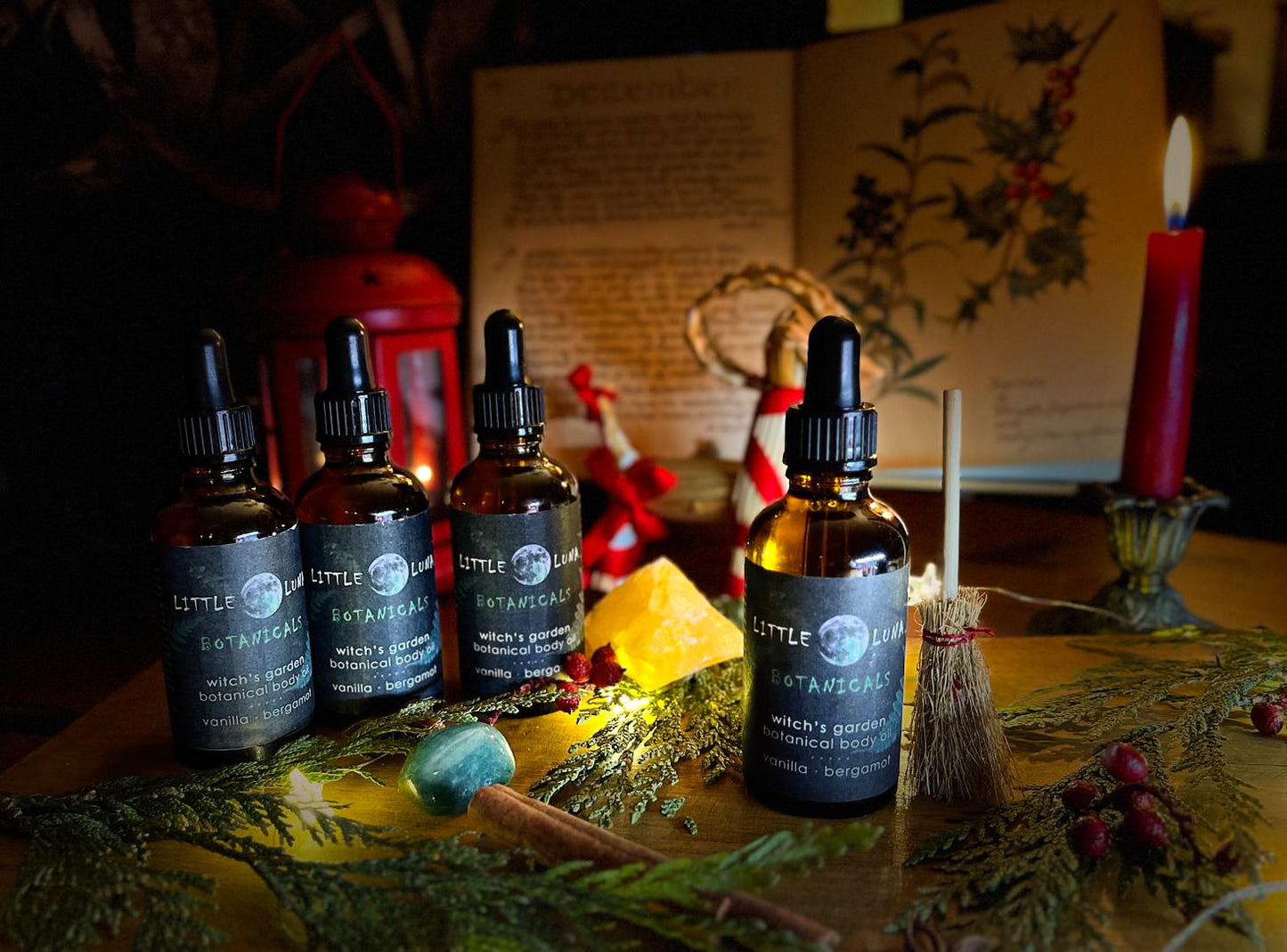 Witch's Garden | Botanical infused body oil | 50ml
