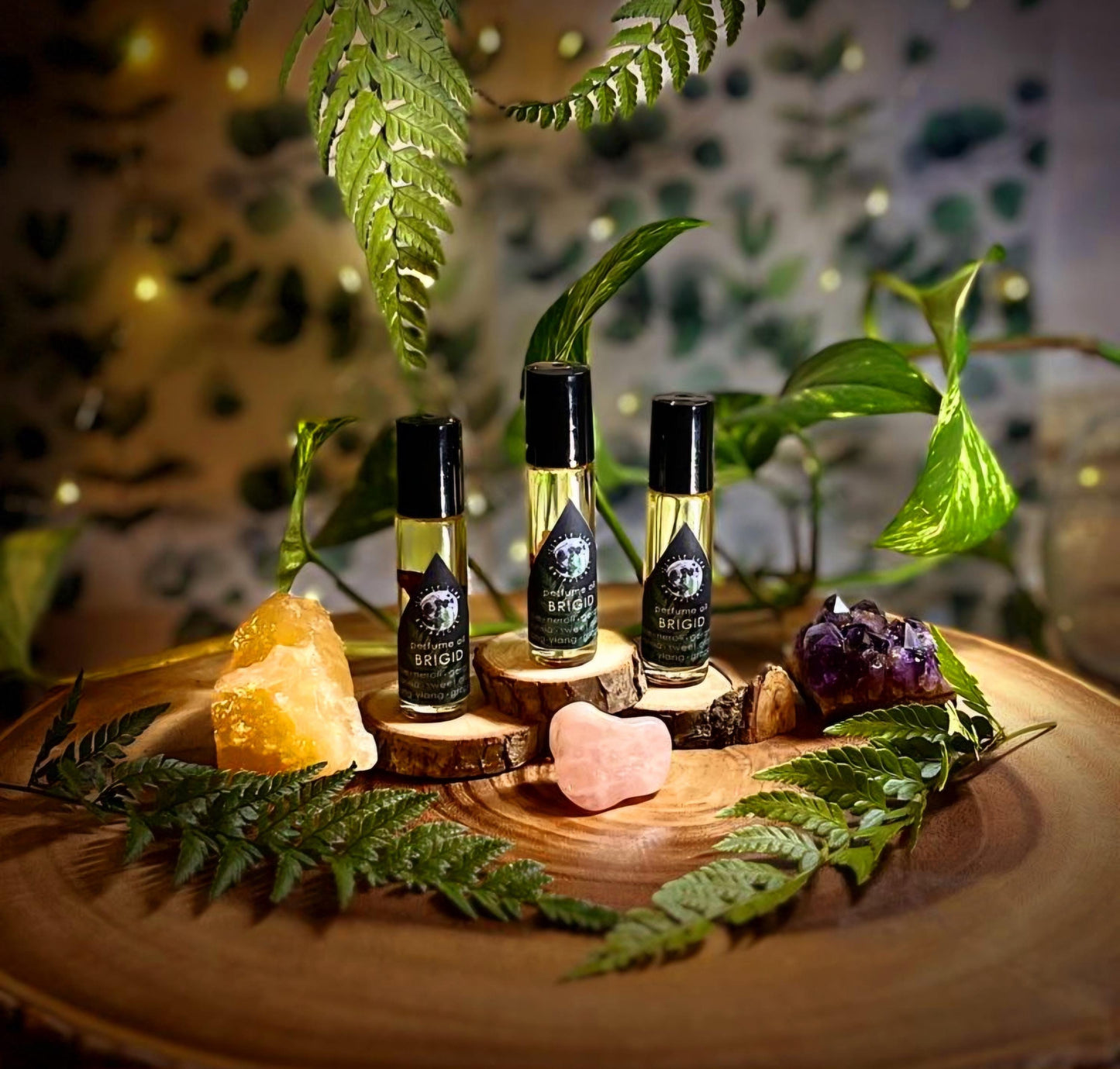 BRIGID Perfume oil | Sweet orange, Rose geranium, Vanilla, Ylang-ylang, Grapefruit | 10ml