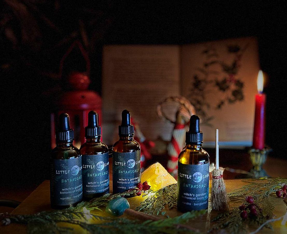 Witch's Garden | Botanical infused body oil | 50ml