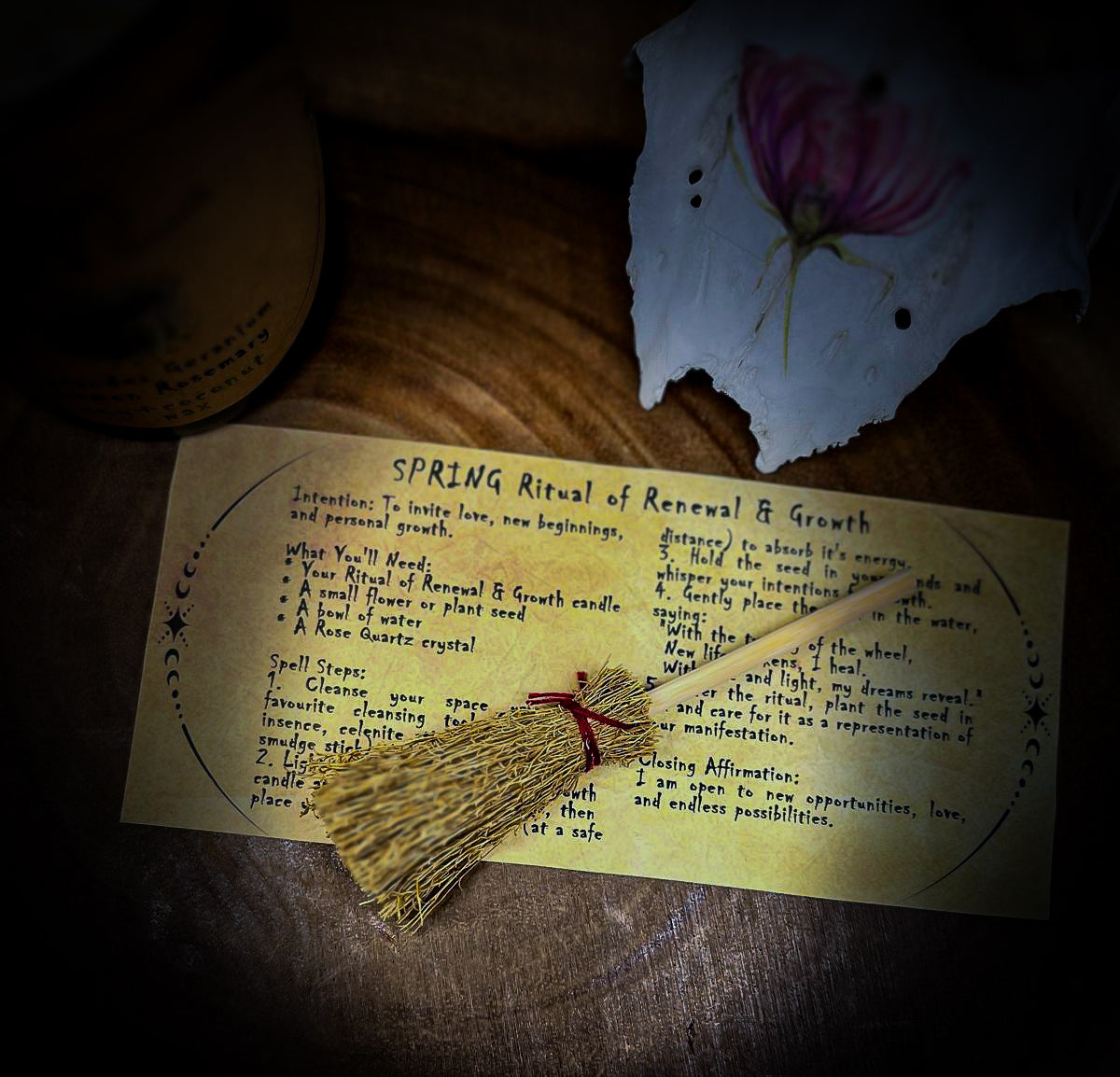 SPRING - Ritual of Renewal and Growth Candle