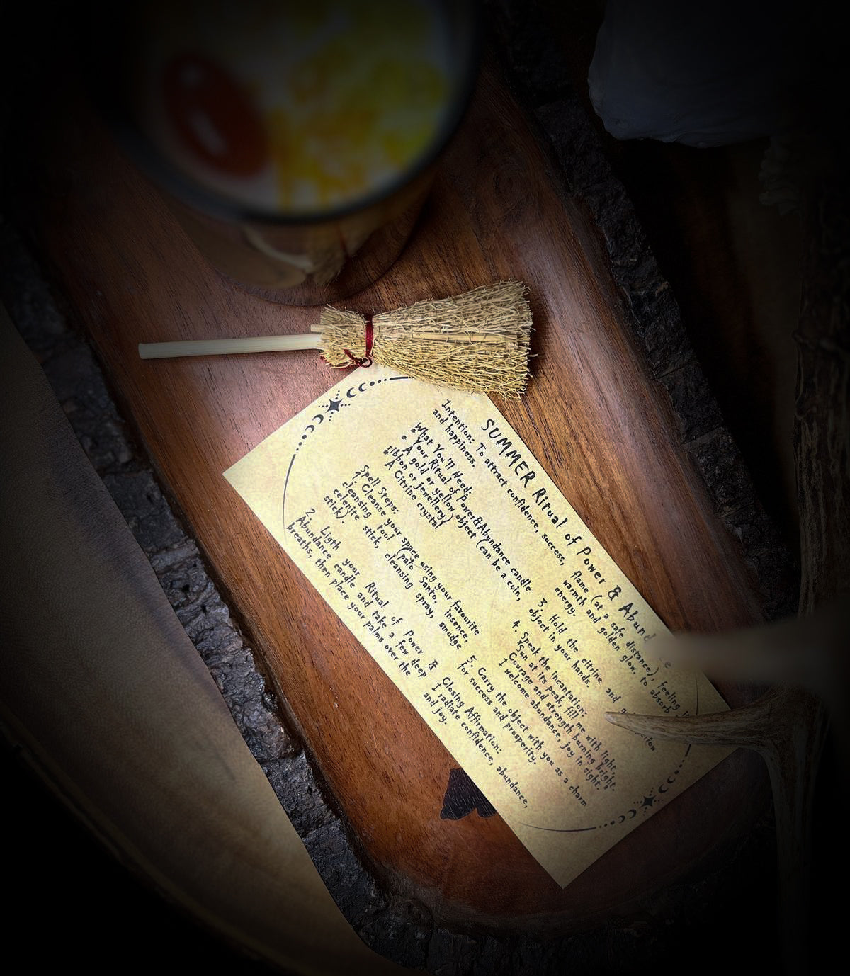 SUMMER - Ritual of Power and Abundance Candle