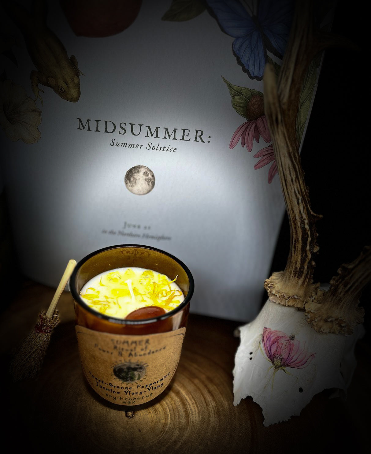 SUMMER - Ritual of Power and Abundance Candle