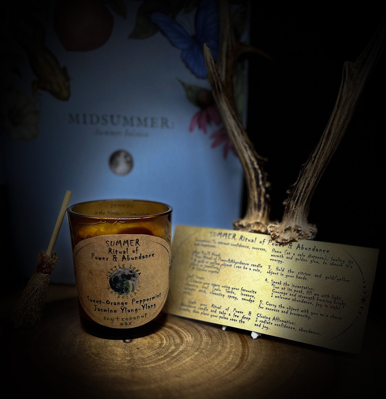 SUMMER - Ritual of Power and Abundance Candle