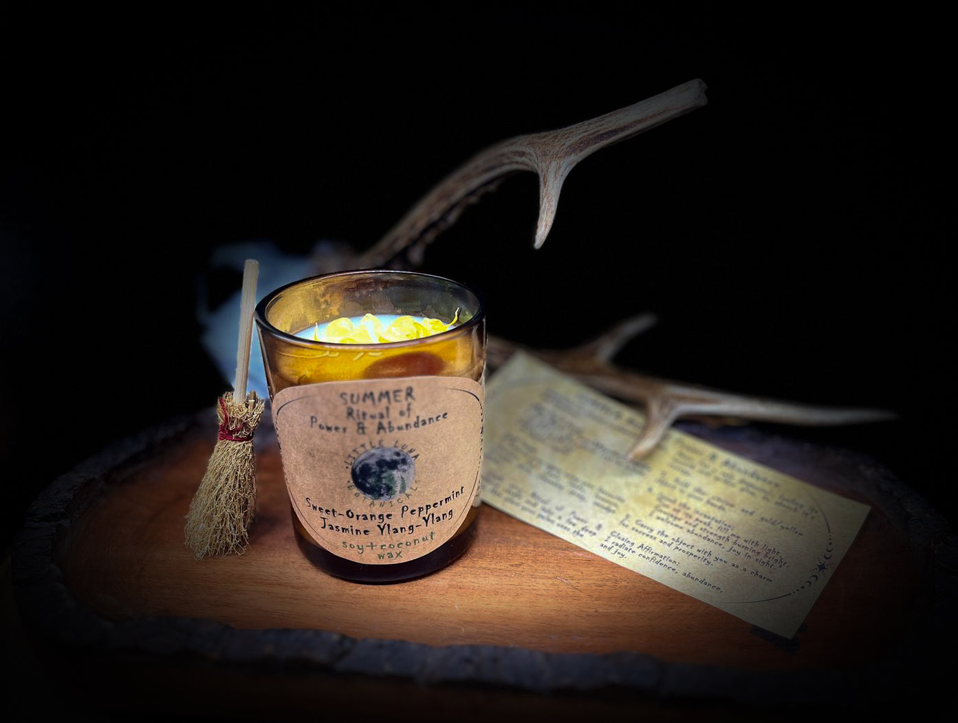 SUMMER - Ritual of Power and Abundance Candle