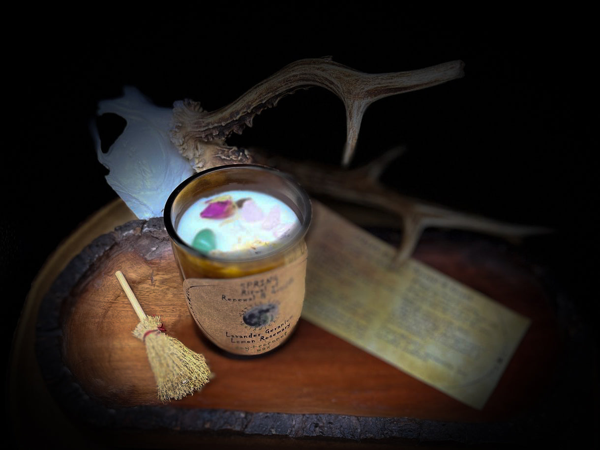 SPRING - Ritual of Renewal and Growth Candle