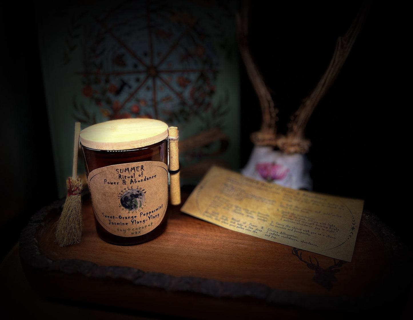 SUMMER - Ritual of Power and Abundance Candle