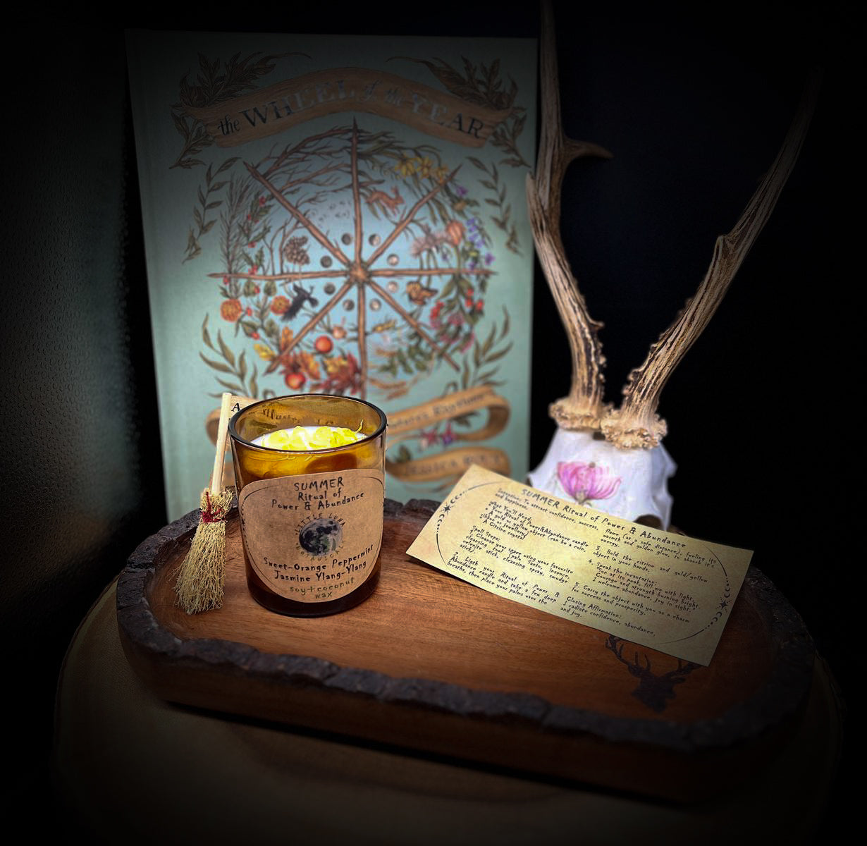 SUMMER - Ritual of Power and Abundance Candle