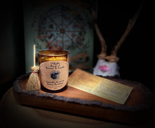 SPRING - Ritual of Renewal and Growth Candle