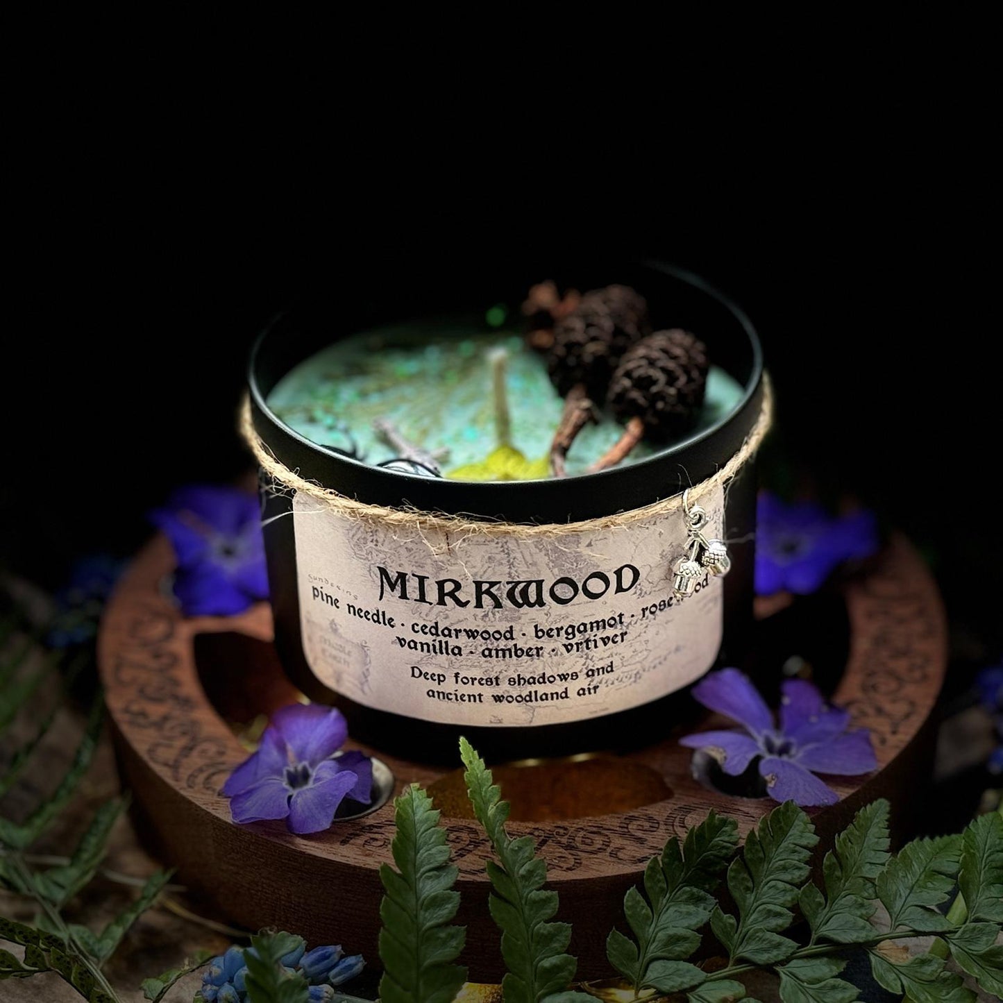 MIRKWOOD – Pine Needle, Cedarwood, Bergamot, Rose, Vanilla, Vetiver & Amber