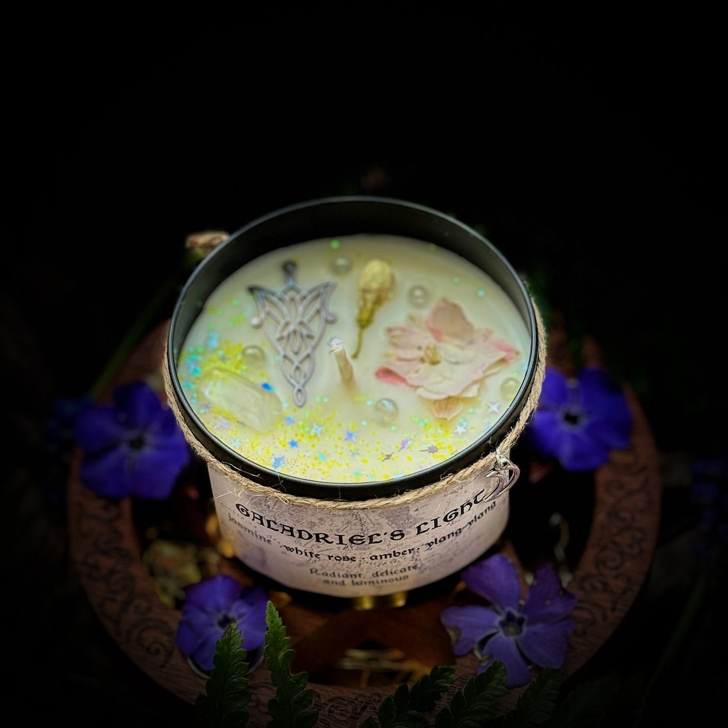 GALADRIEL’S LIGHT– Jasmine, White Rose, Amber & Ylang-Ylang
