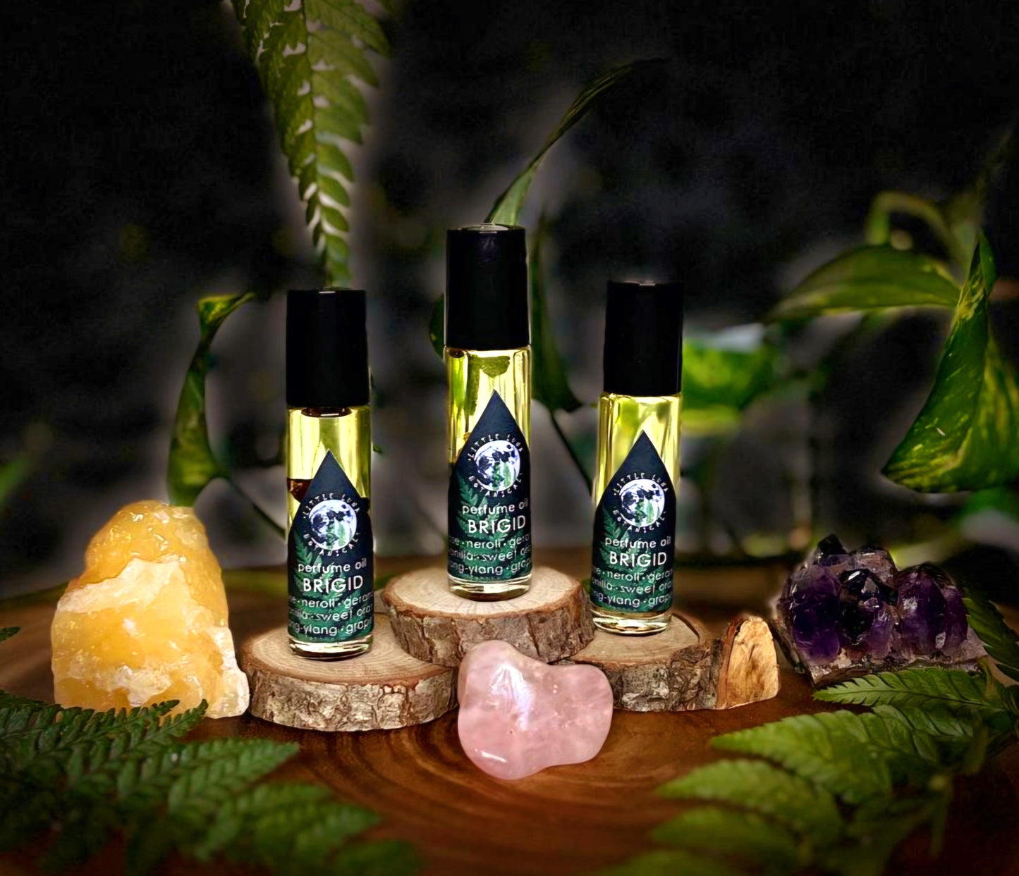 BRIGID Perfume oil | Sweet orange, Rose geranium, Vanilla, Ylang-ylang, Grapefruit | 10ml