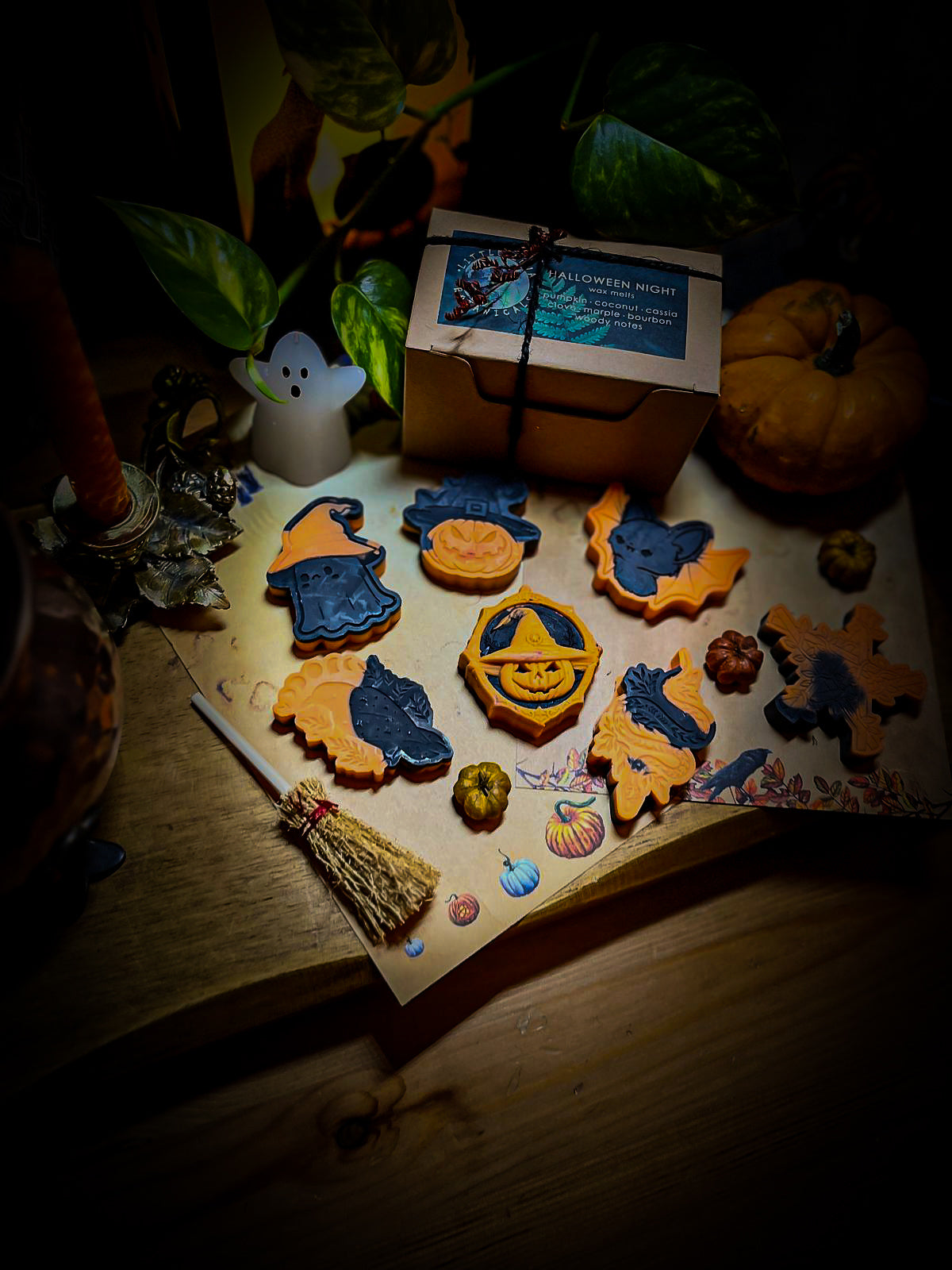 Halloween Night | Pumpkin, Coconut, Cassia, Clove, Maple, Bourbon & Woody Notes