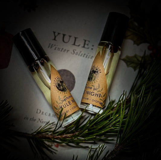 YULE NIGHT Perfume oil | Juniper Berries, Clove Buds, Sweet orange | 10ml